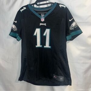 Nike On Field Philadelphia Eagles Carson Wentz #11 NFL Jersey Size Large